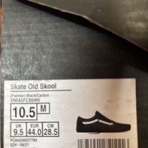 Premier-Vans Skate Old Skool - Black and White